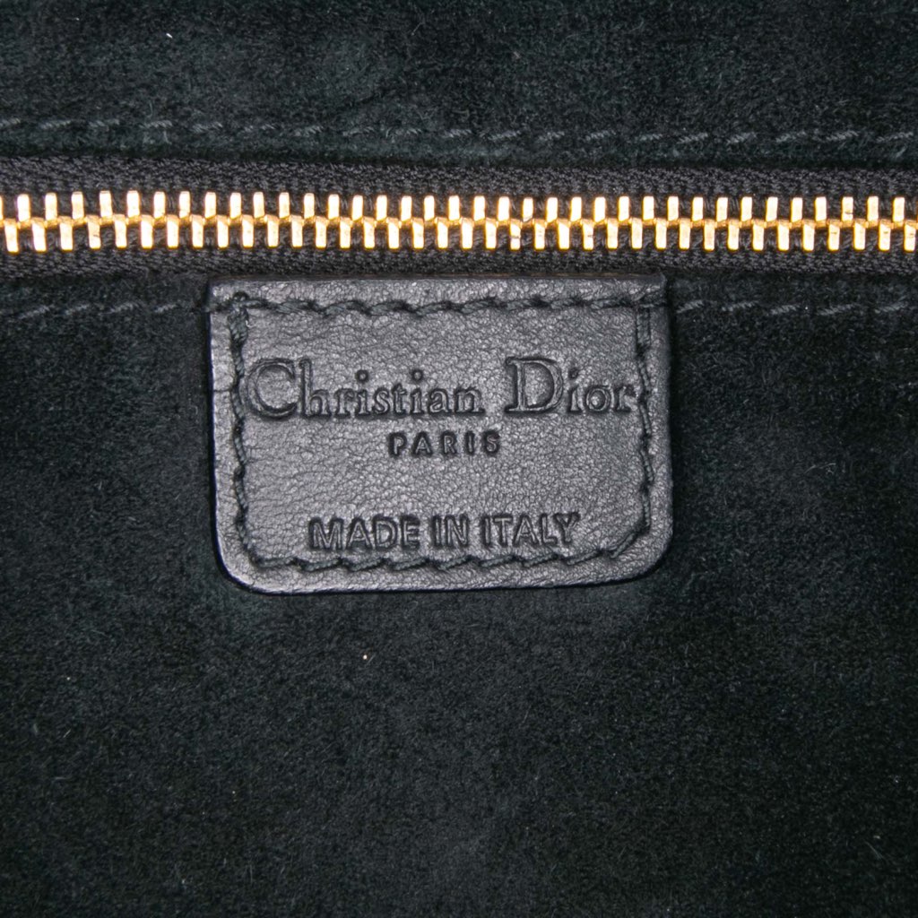 Dior Large Woven Lambskin Lady Dior Soft Shopping Tote - 5