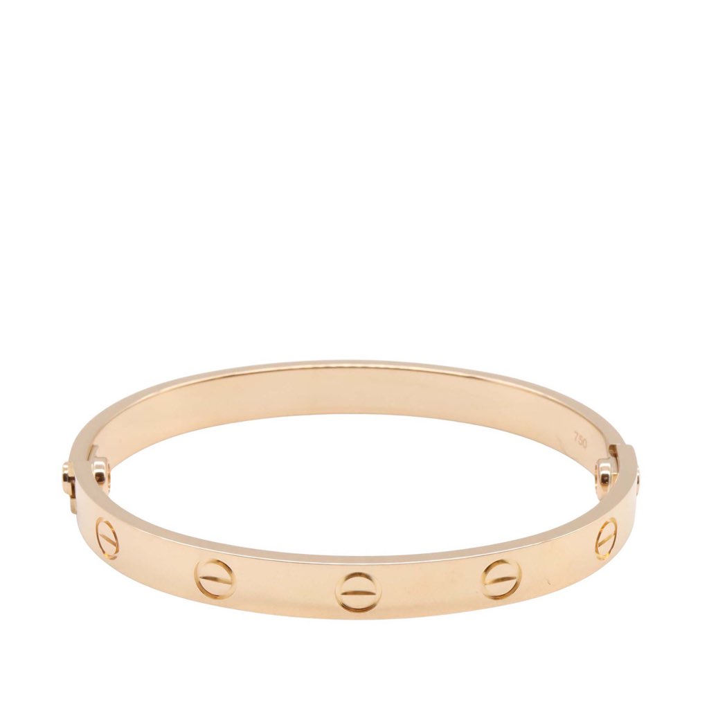 Cartier 18K Rose Gold Love Bracelet