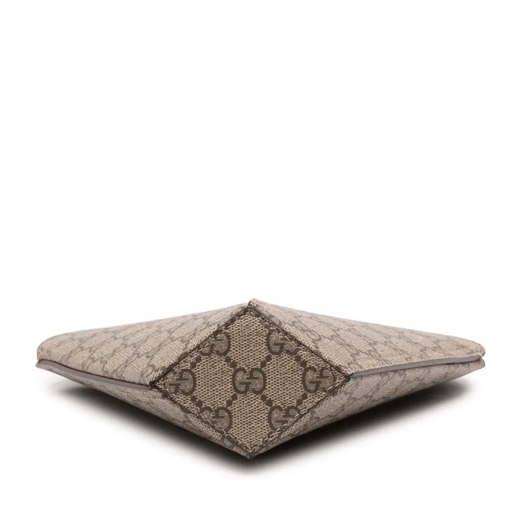 Gucci Valentines Day GG Supreme Love Heart Bag Brown Canvas Very good - Inside View