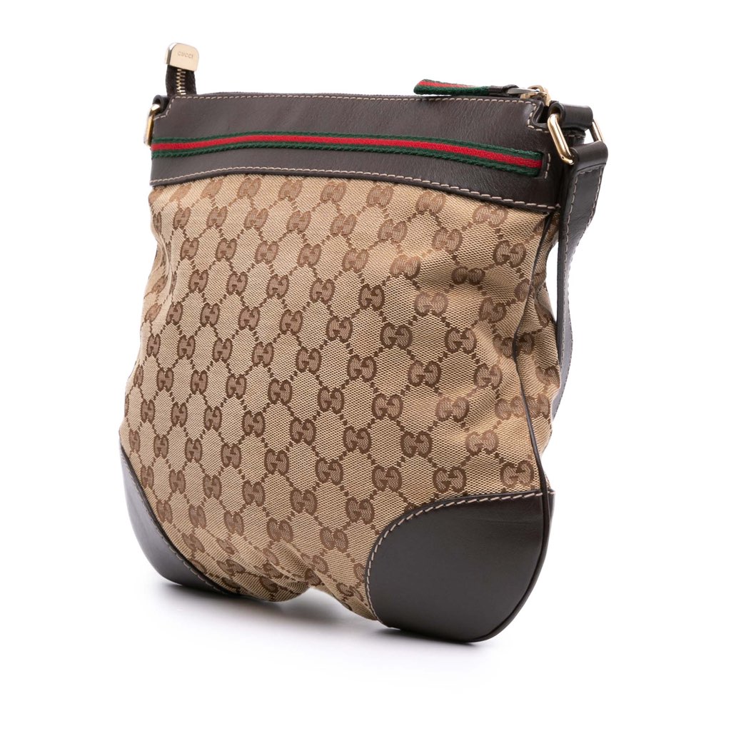 Gucci GG Canvas Web Mayfair Crossbody - 2
