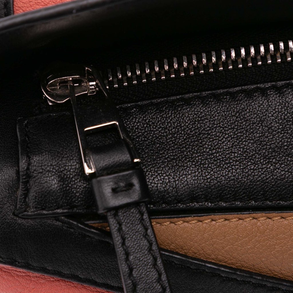 Loewe Small Calfskin Graphic Puzzle Satchel - Image 10