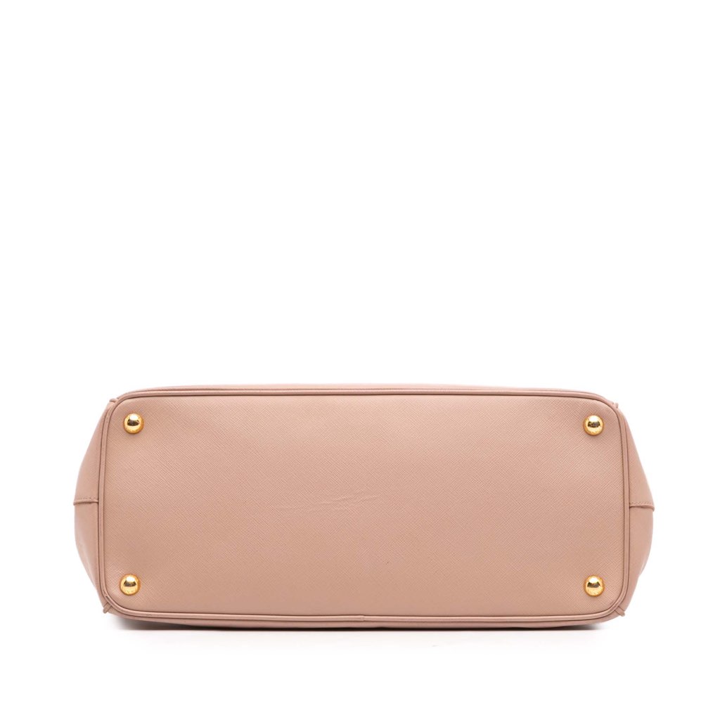 Prada Large Saffiano Lux Galleria Double Zip Satchel - 3