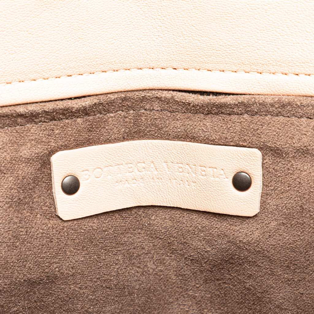 Bottega Veneta Medium Nappa Intrecciato Glimmer Tote - Side view