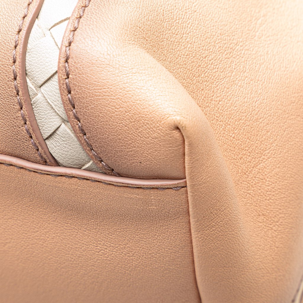 Bottega Veneta Medium Nappa Intrecciato Glimmer Tote - Image 11
