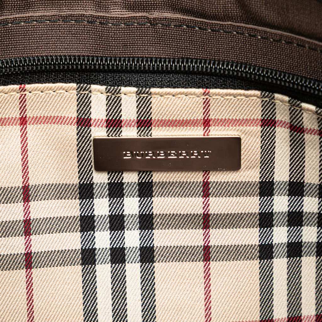 Burberry Leather Shoulder Bag - 5