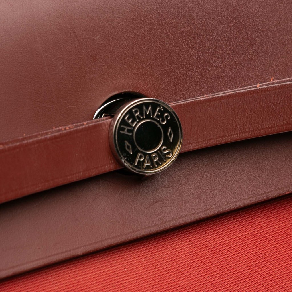 Hermès Toile Herbag Zip 39 - Side view