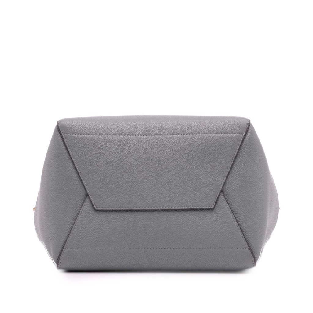 Celine Medium Leather Seau Sangle Bucket Bag - Image 6