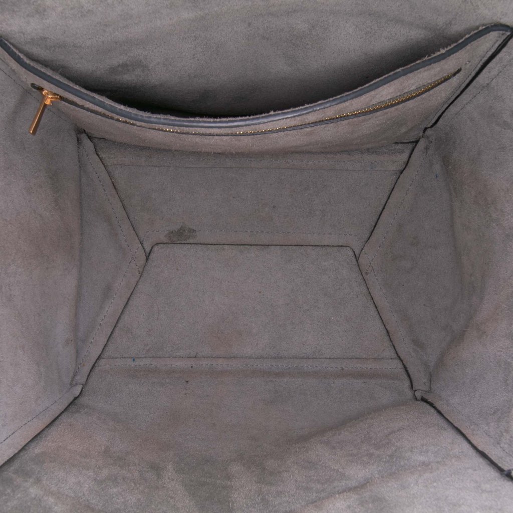 Celine Medium Leather Seau Sangle Bucket Bag - 4