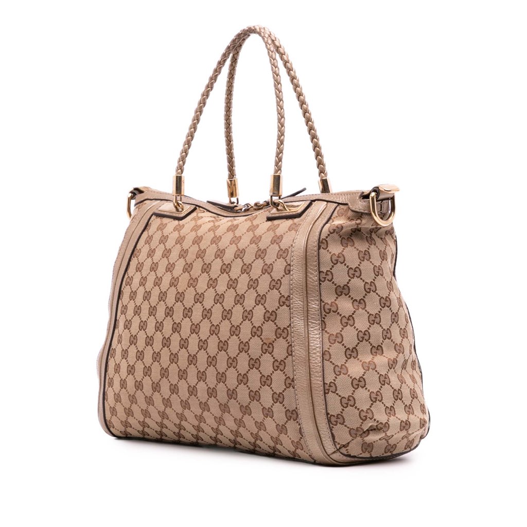 Gucci GG Canvas Bella Convertible Tote - 2