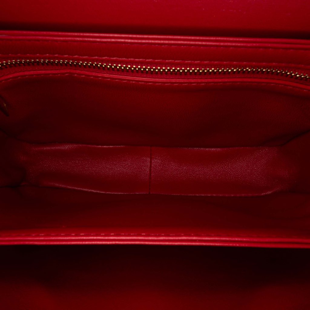 Celine Teen Shiny Calfskin Triomphe Crossbody - 4