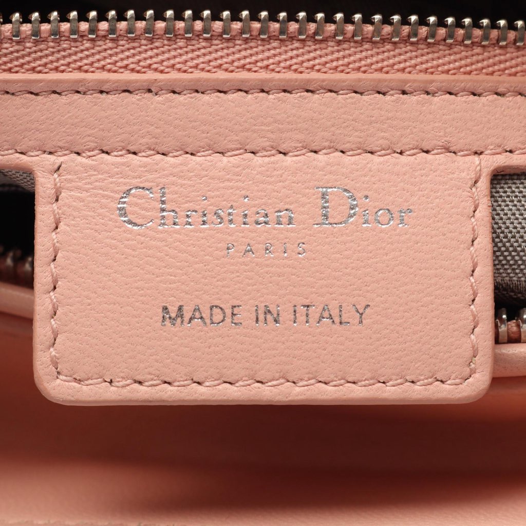 Dior Medium Lambskin Cannage Lady Dior - 4