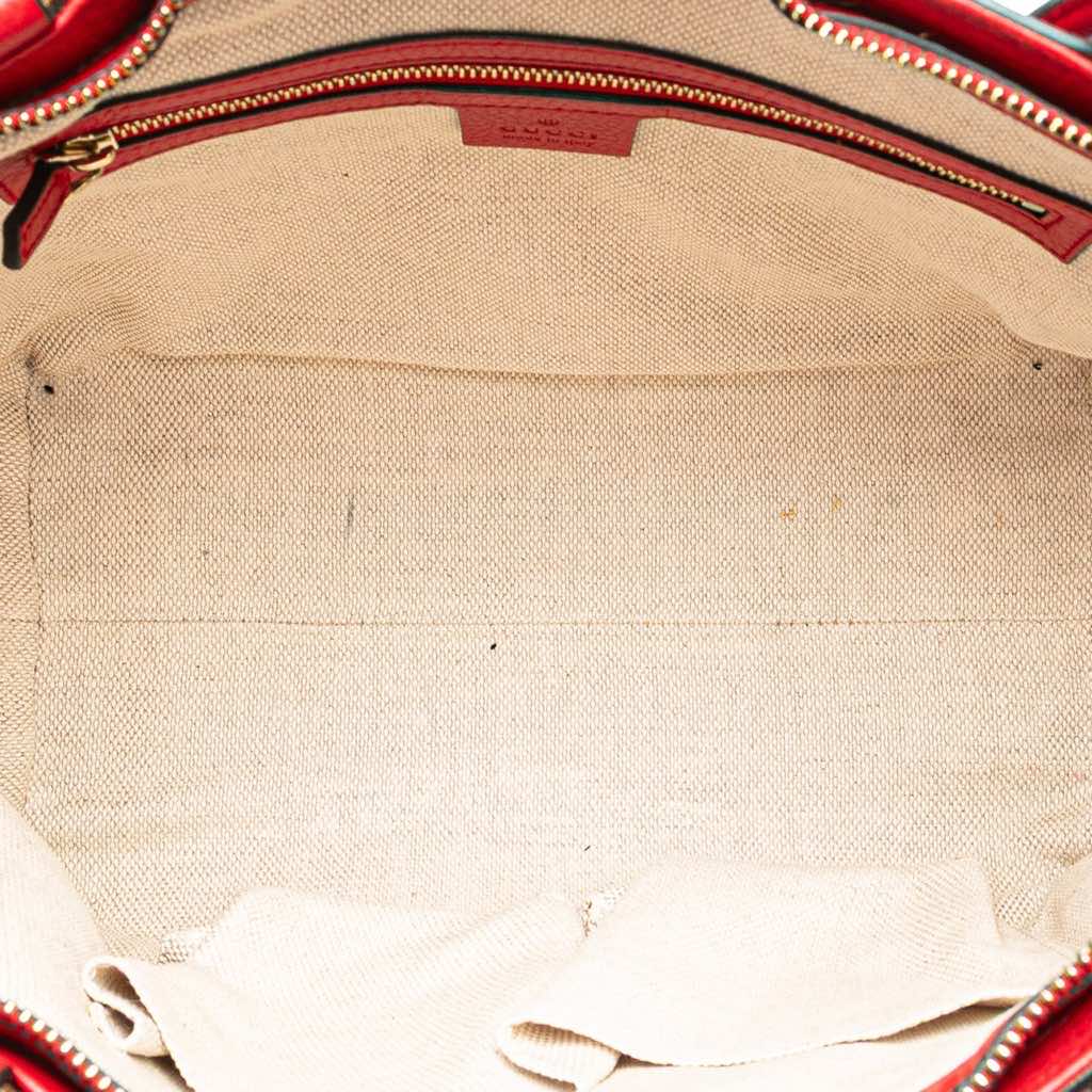 Gucci Small Leather Soho Cellarius Satchel - 4