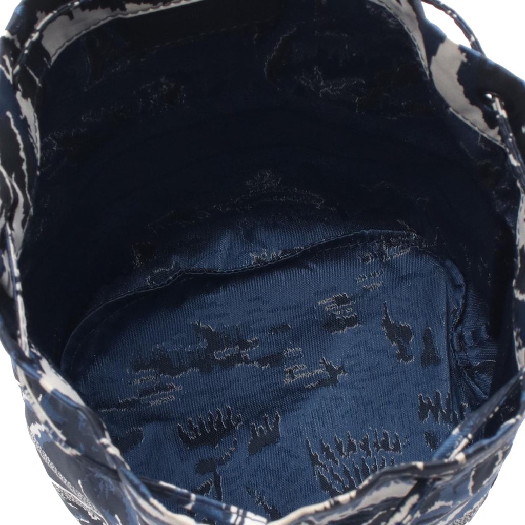 Dior Technical Fabric Embroidered Palm Tree Toile de Jouy DiorTravel Drawstring Pouch - 4