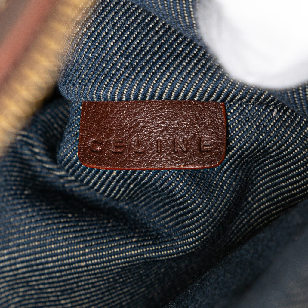 Celine Macadam Denim Tote - Detail 1