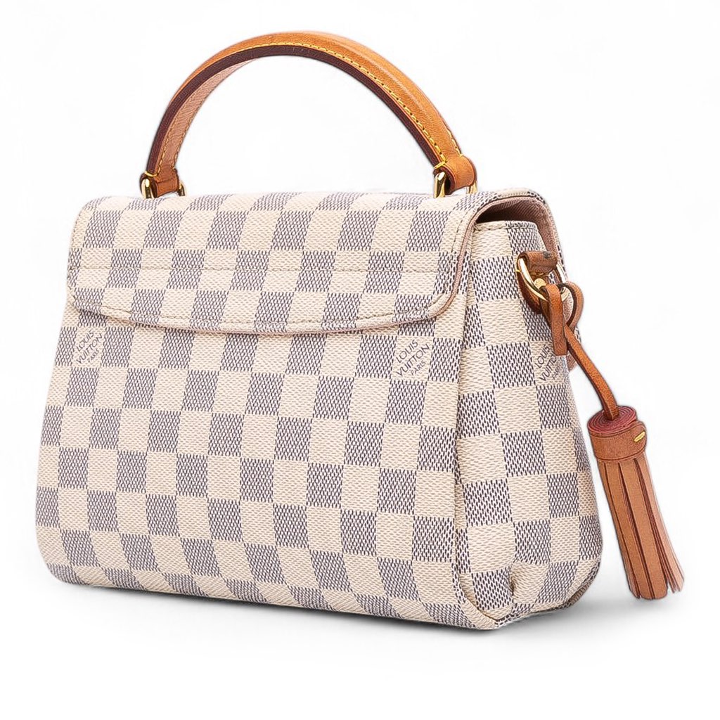 Louis Vuitton Damier Azur Croisette - Back view