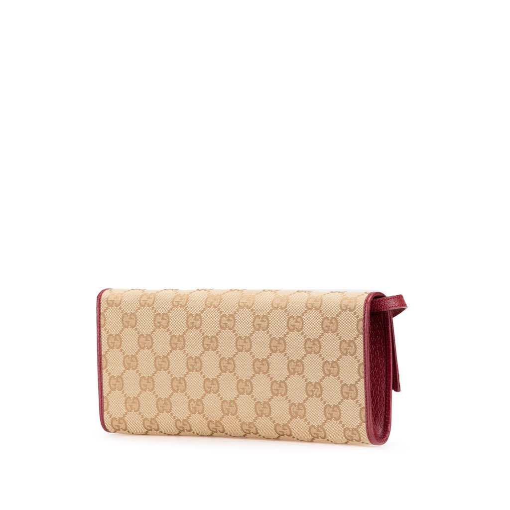 Gucci GG Canvas Bamboo Bar Crossbody - 2