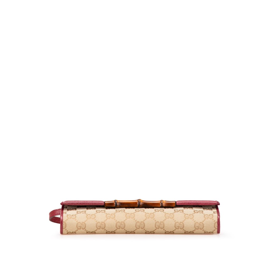 Gucci GG Canvas Bamboo Bar Crossbody - 3