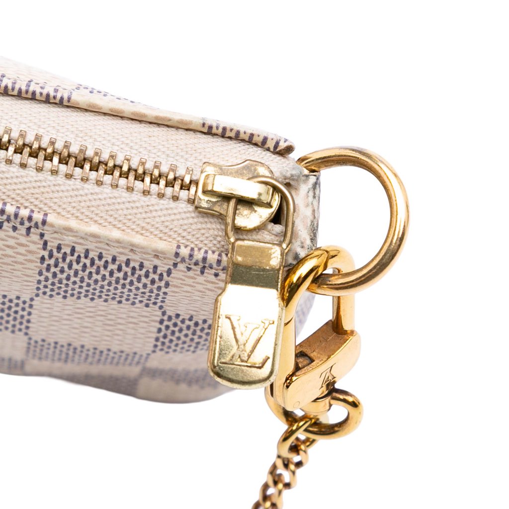 Louis Vuitton Damier Azur Mini Pochette Accessoires - Image 10