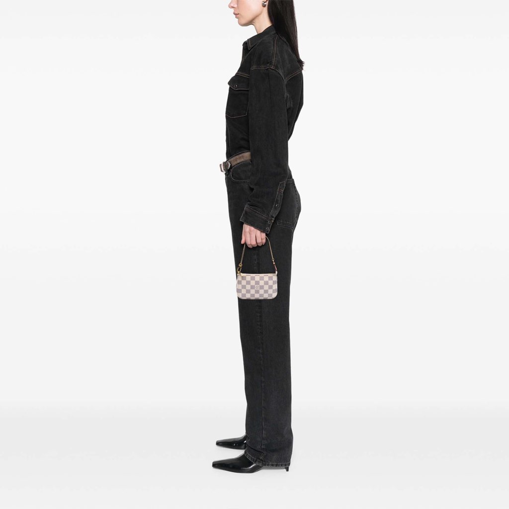 Louis Vuitton Damier Azur Mini Pochette Accessoires - Image 12