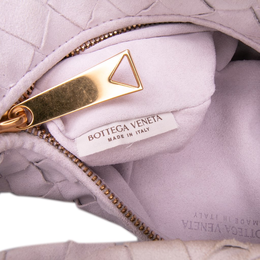 Bottega Veneta Mini Suede Intrecciato Jodie - Detail 1