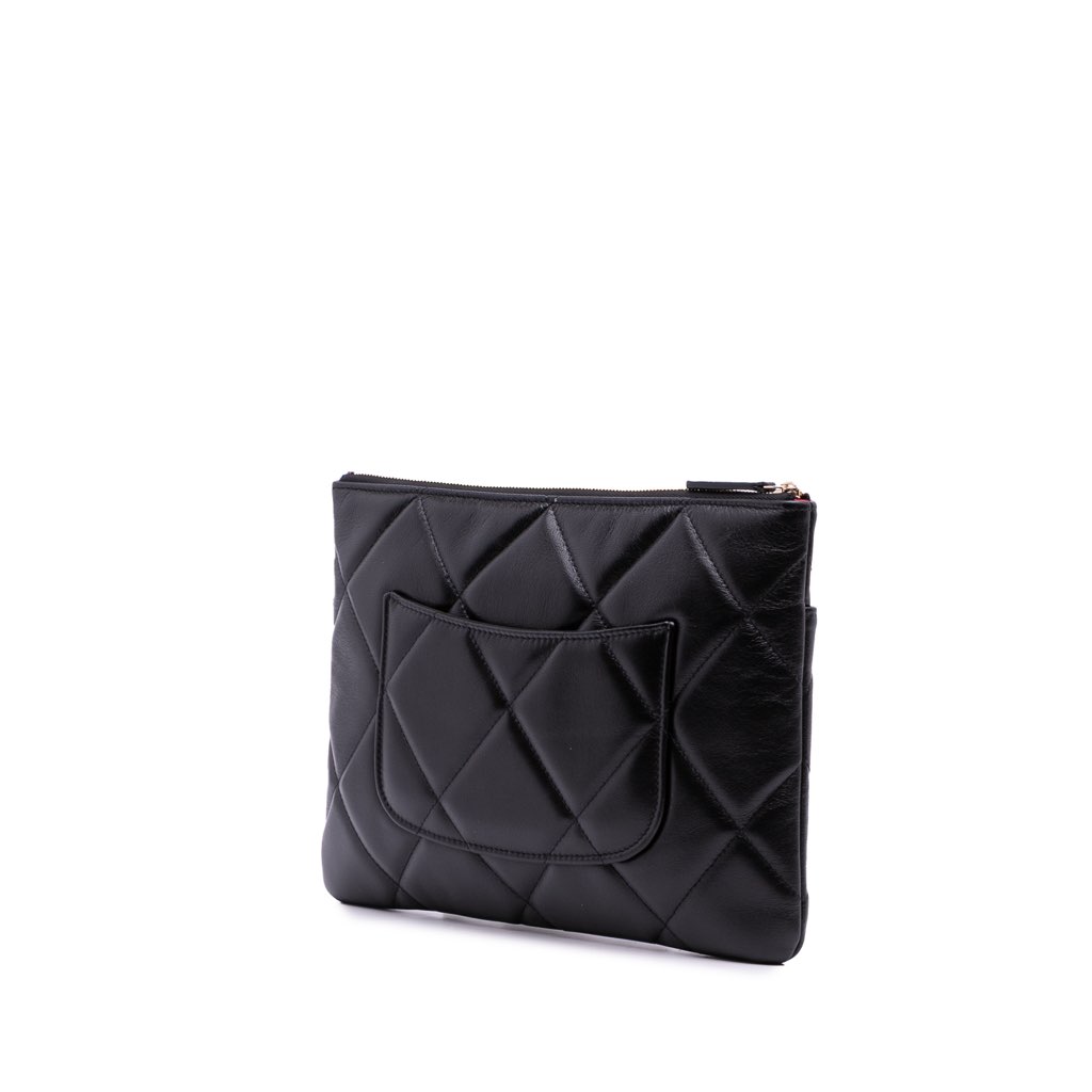Chanel Medium Lambskin 19 O Case Pouch - 2