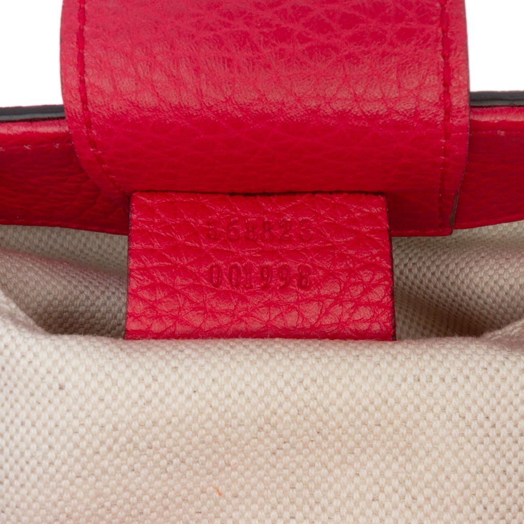 Gucci Small Bicolor Calfskin Bamboo Shopper Satchel - Detail 1