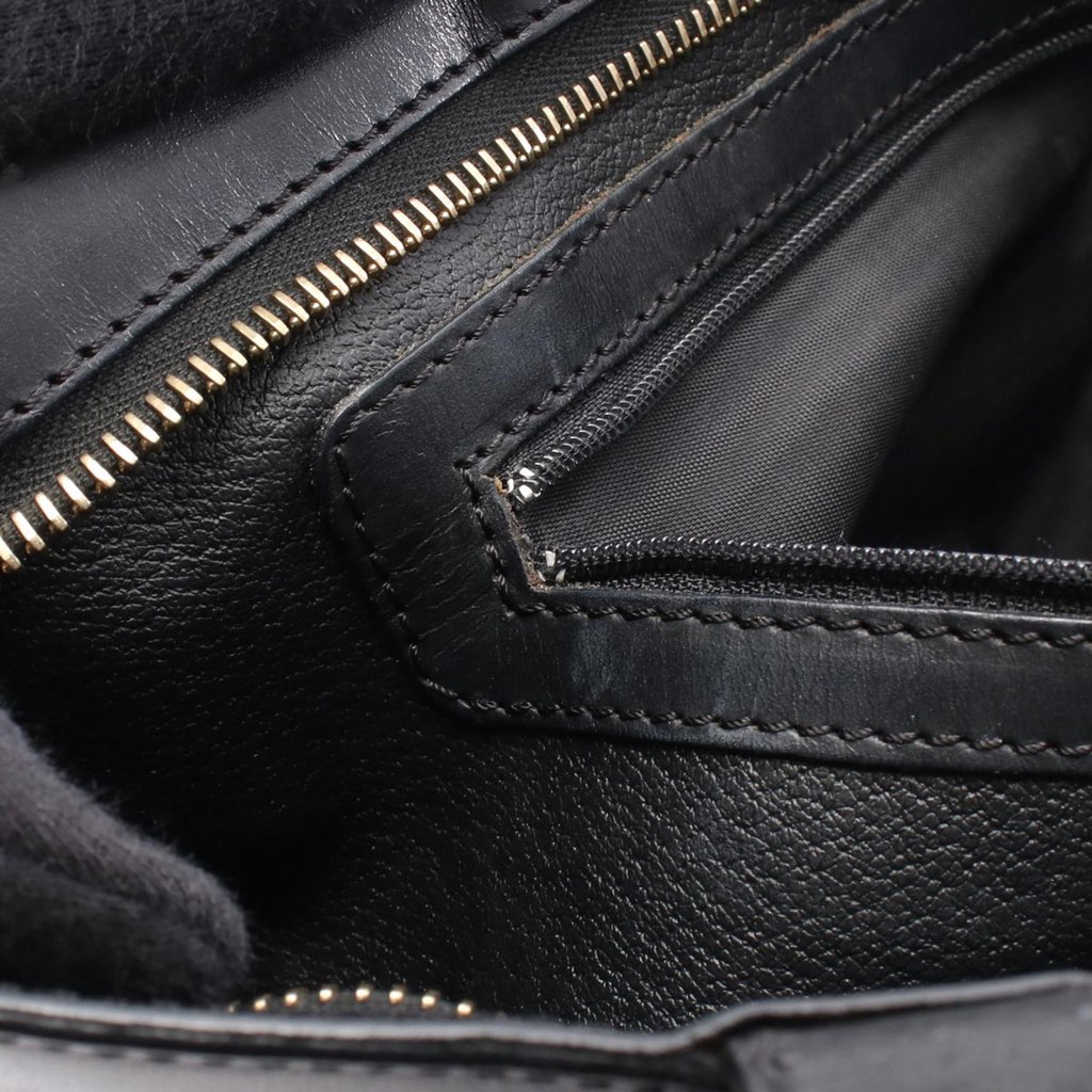 Celine Macadam Coated Canvas Handbag - Side view