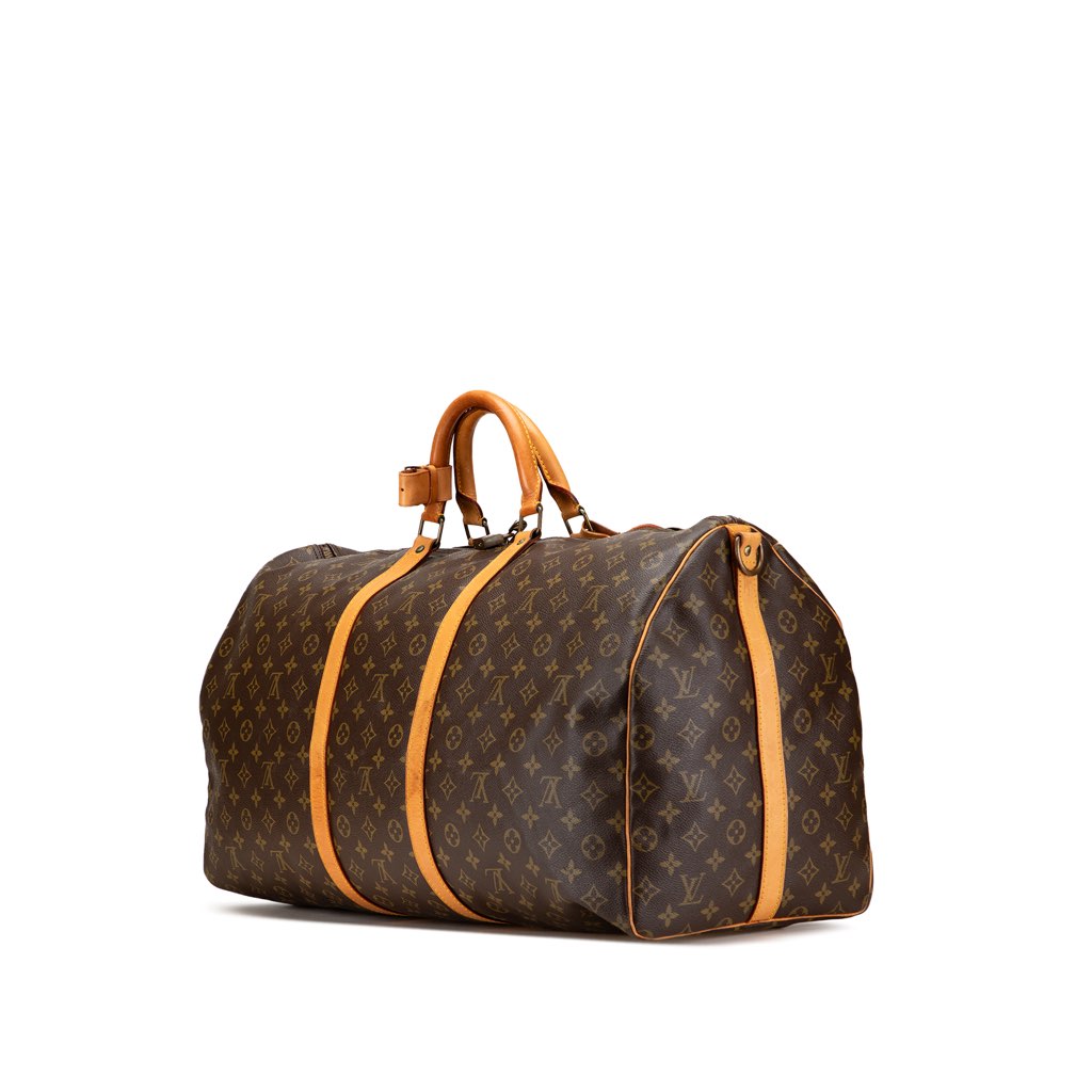 Louis Vuitton Monogram Keepall Bandouliere 60 - Back view