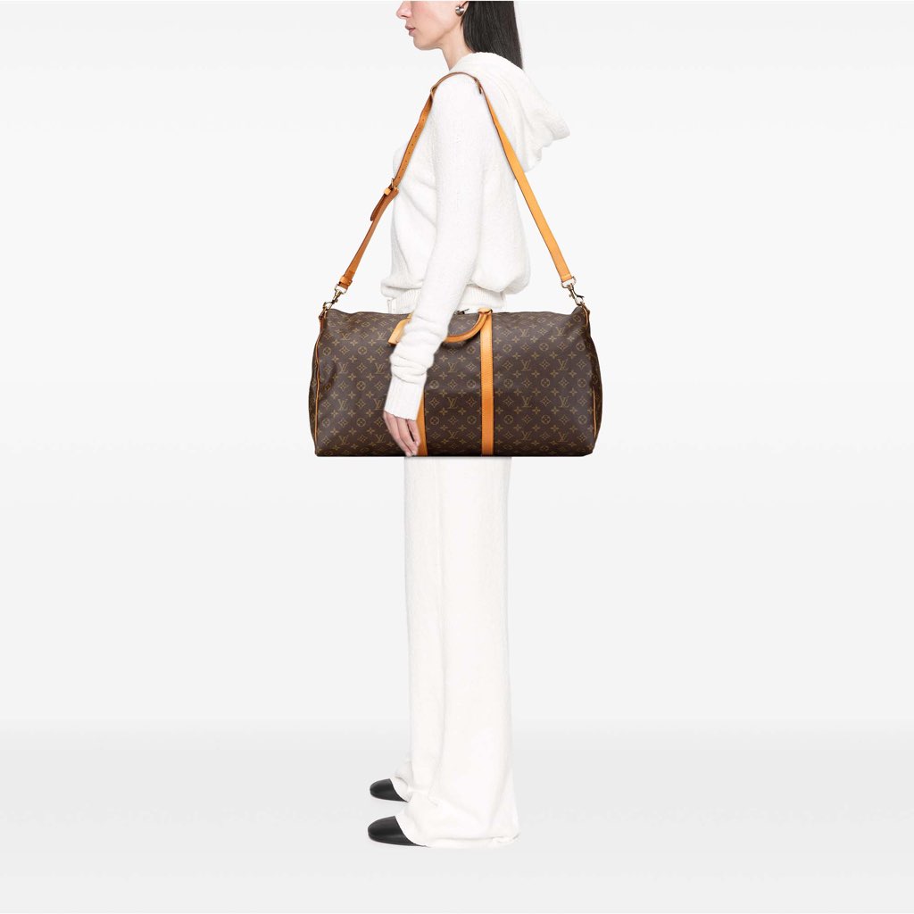 Louis Vuitton Monogram Keepall Bandouliere 60 - Image 12