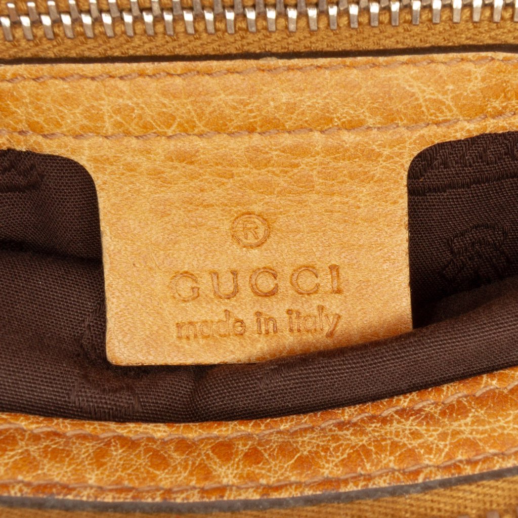 Gucci GG Canvas Bamboo Libeccio Tote - 5