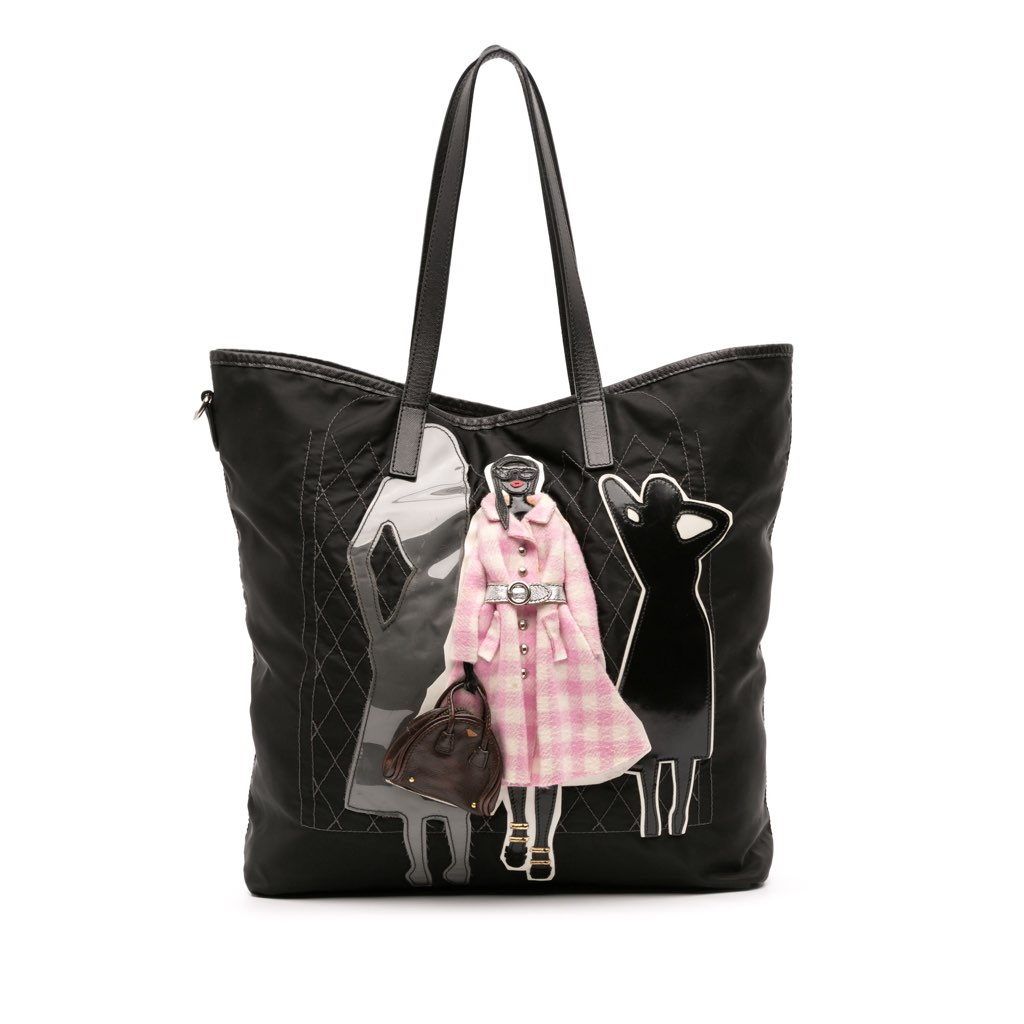 Prada Tessuto Robot Satchel