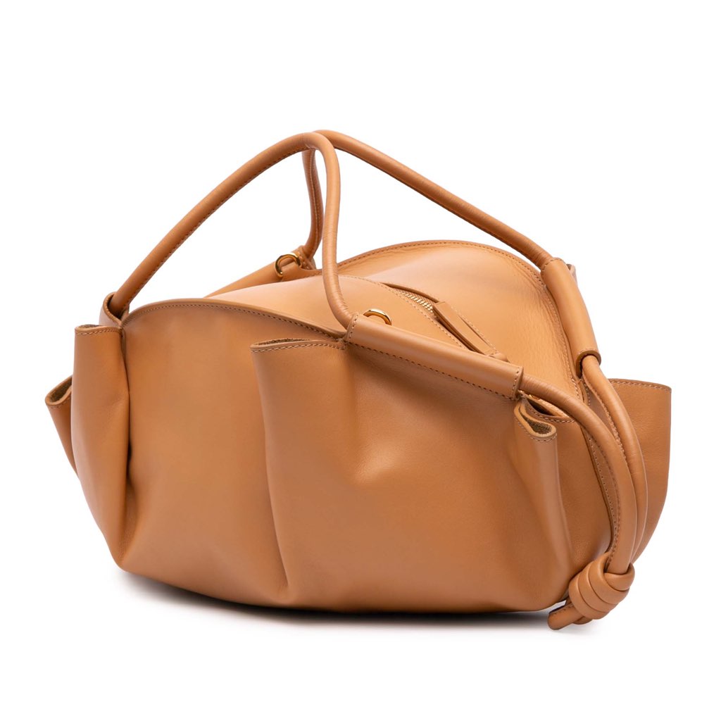 Loewe Small Leather Paseo Satchel - 2