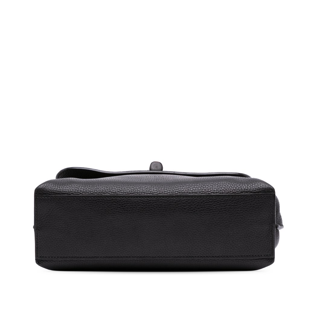 Gucci Small Leather Bamboo Daily Satchel - Image 6