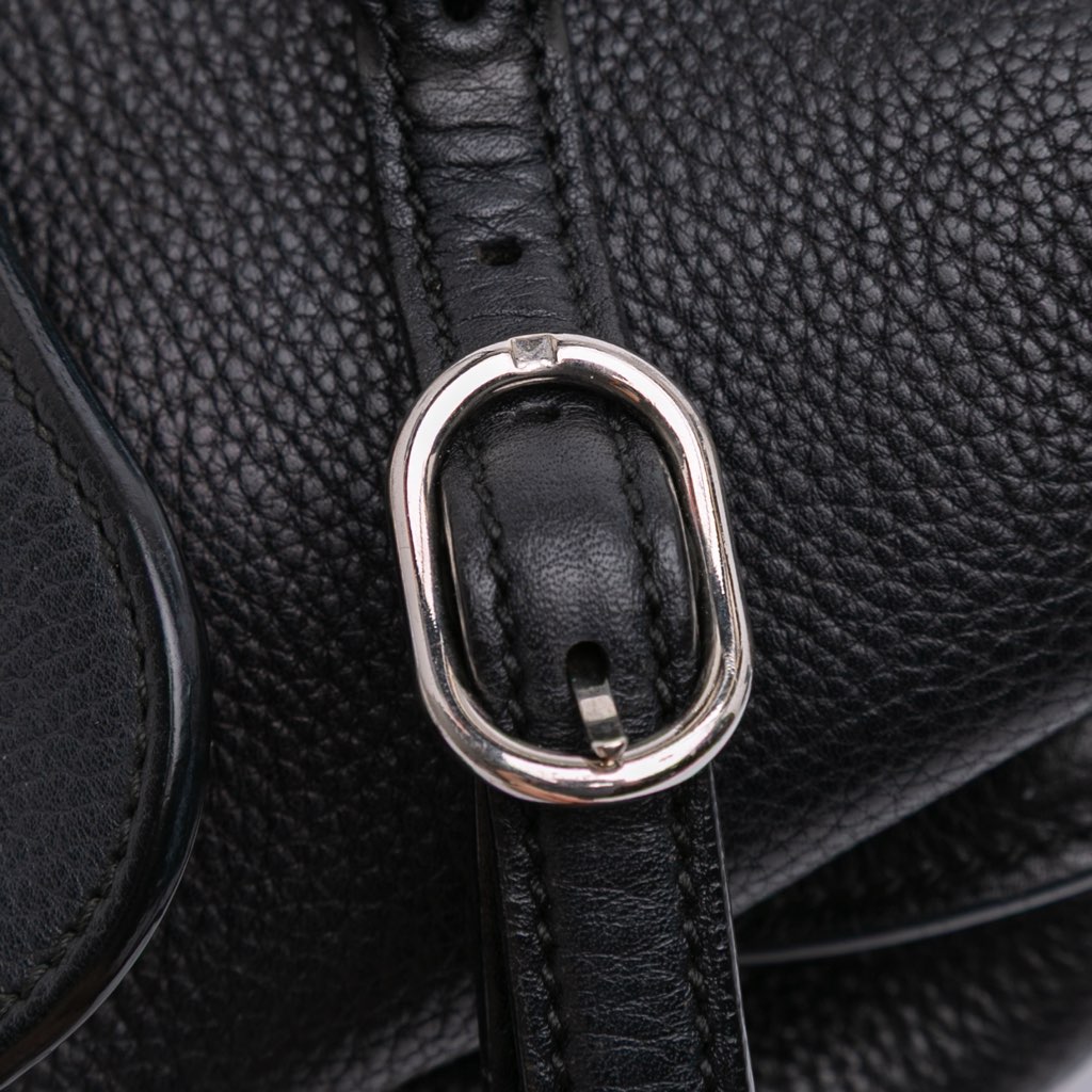 Gucci Small Leather Bamboo Daily Satchel - Detail 2