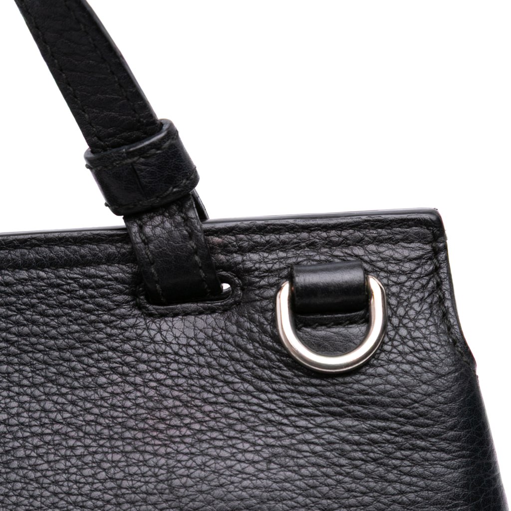 Gucci Small Leather Bamboo Daily Satchel - Image 12