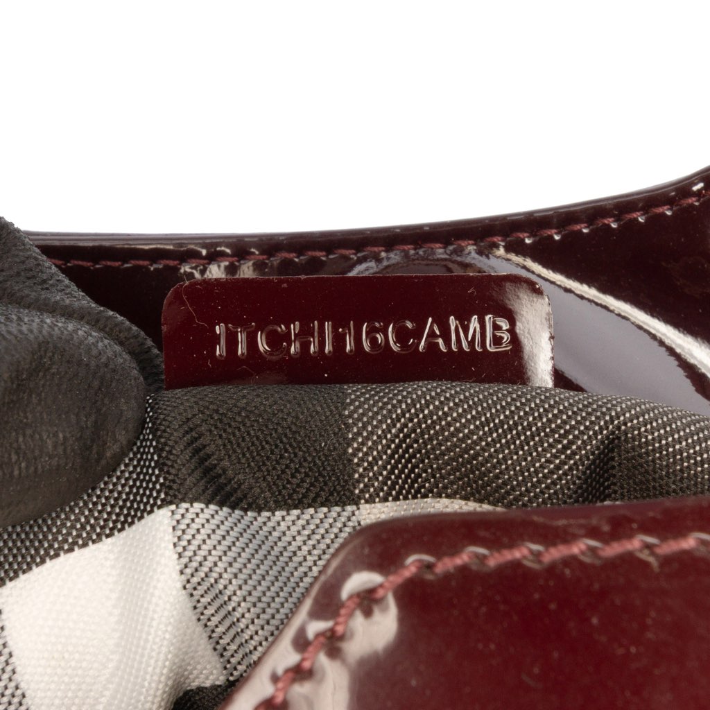 Burberry Large Quilted Patent Beaton Tote - 5