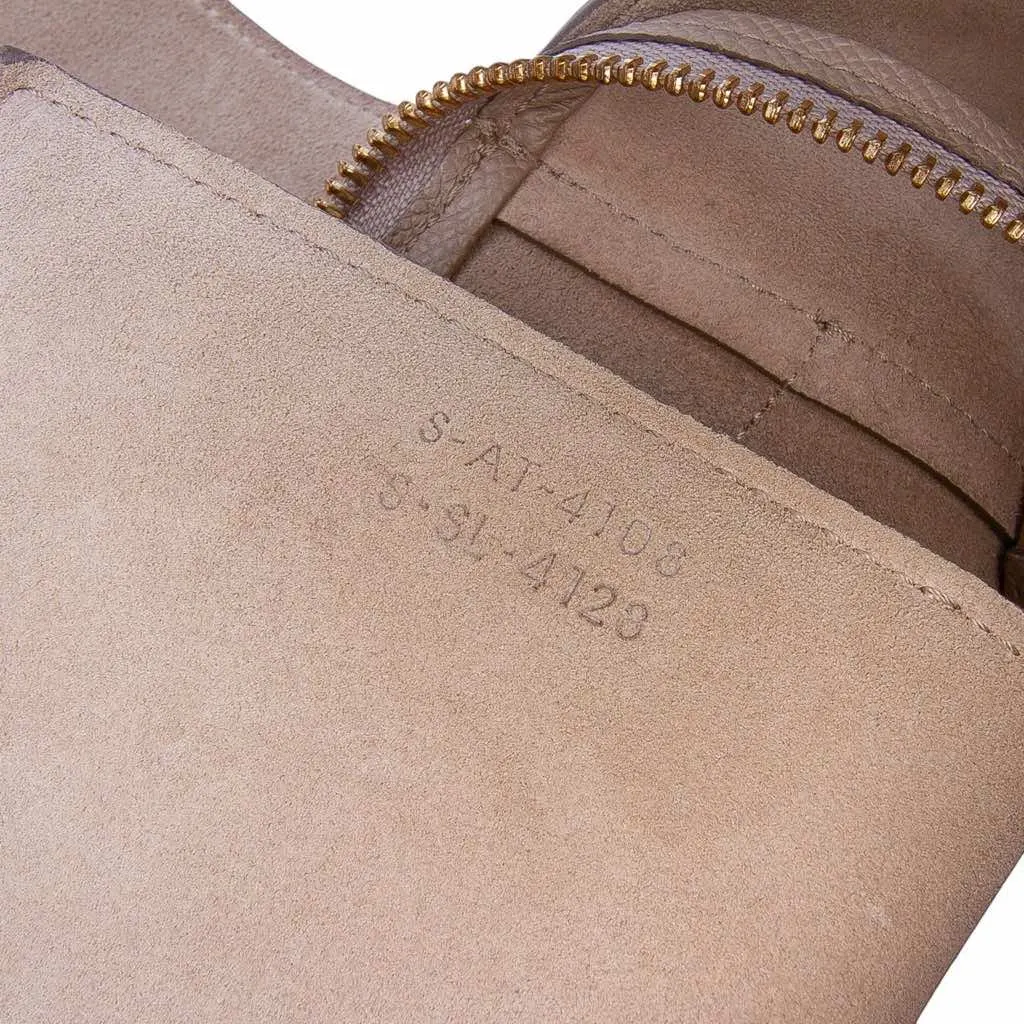 Celine Mini Grained Calfskin Belt Bag Brown Leather Good - Box View