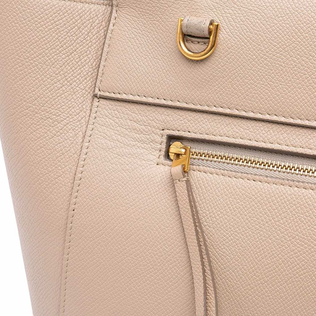 Celine Mini Grained Calfskin Belt Bag - Image 11