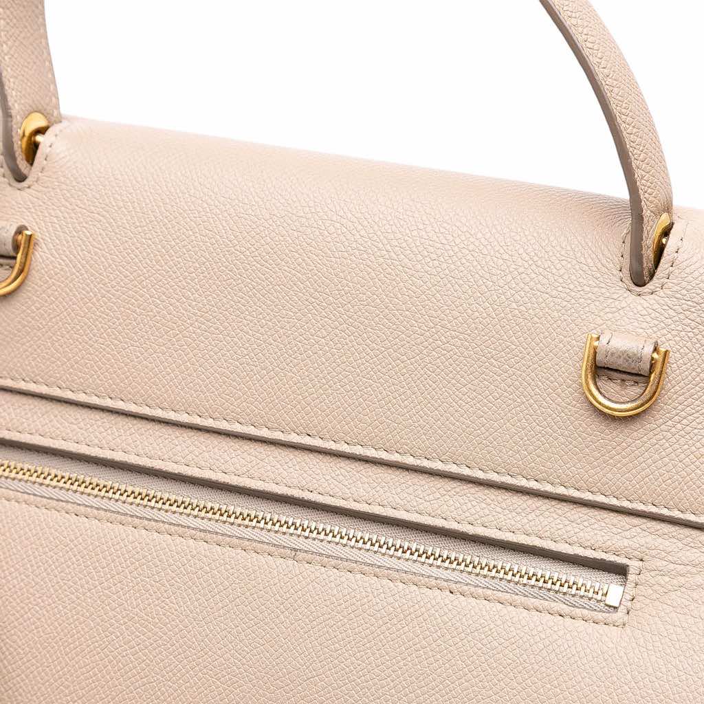 Celine Mini Grained Calfskin Belt Bag - Image 12