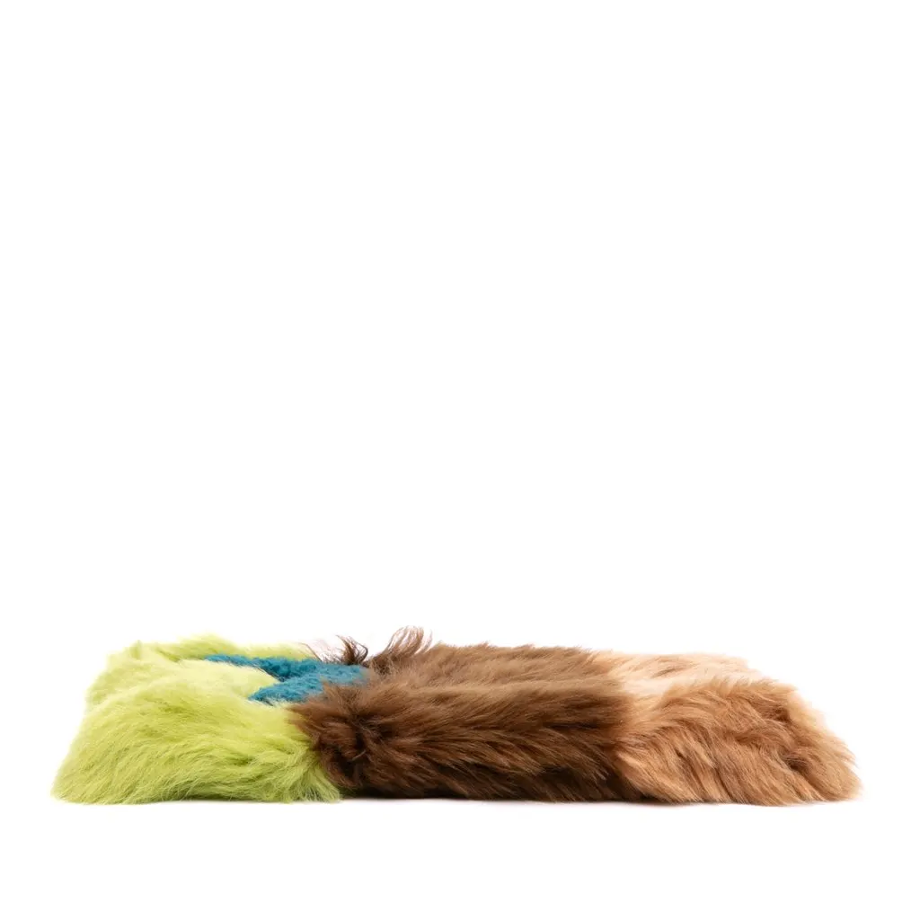 Miu Miu Fur Montone Stripe Crossbody MultiColor Good - Inside View
