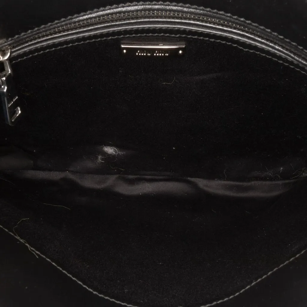Miu Miu Fur Montone Stripe Crossbody MultiColor Good - Model View