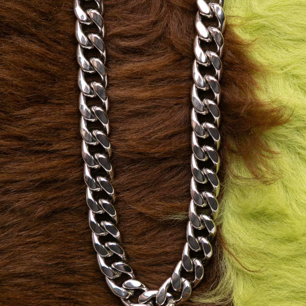 Miu Miu Fur Montone Stripe Crossbody - Image 11