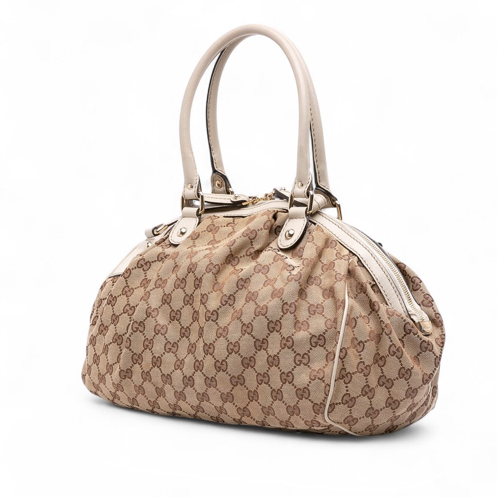 Gucci GG Canvas Sukey Satchel - 2