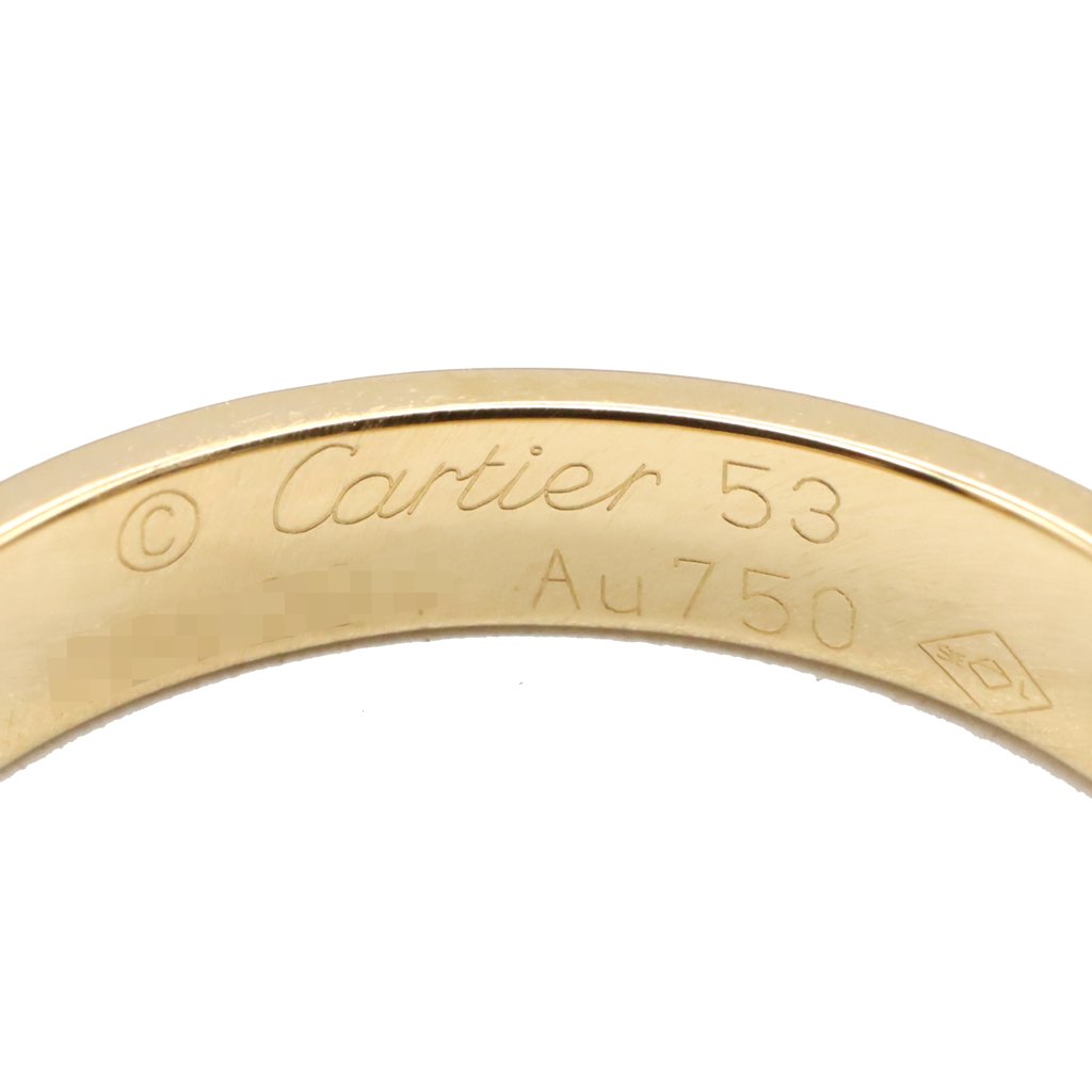 Cartier Small 18K Yellow Gold Love Ring - 3