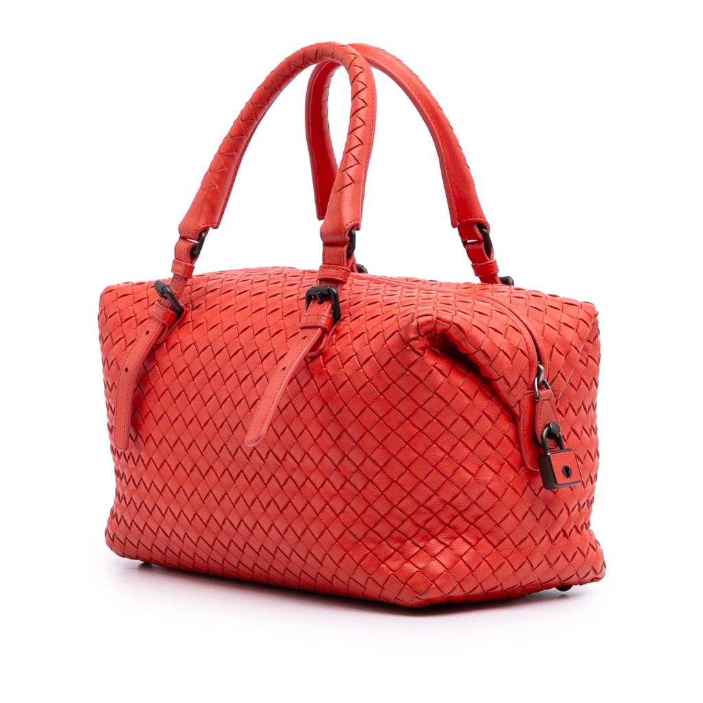 Bottega Veneta Nappa Intrecciato Boston Bag - 2