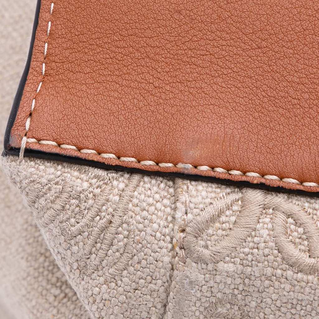 Loewe Medium Canvas Flamenco Knot Tote - Detail 2