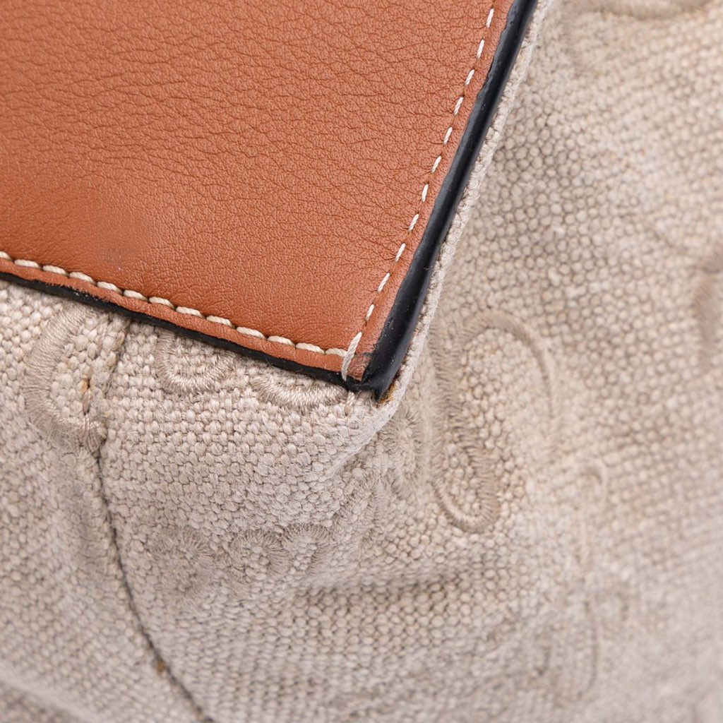 Loewe Medium Canvas Flamenco Knot Tote - Image 10