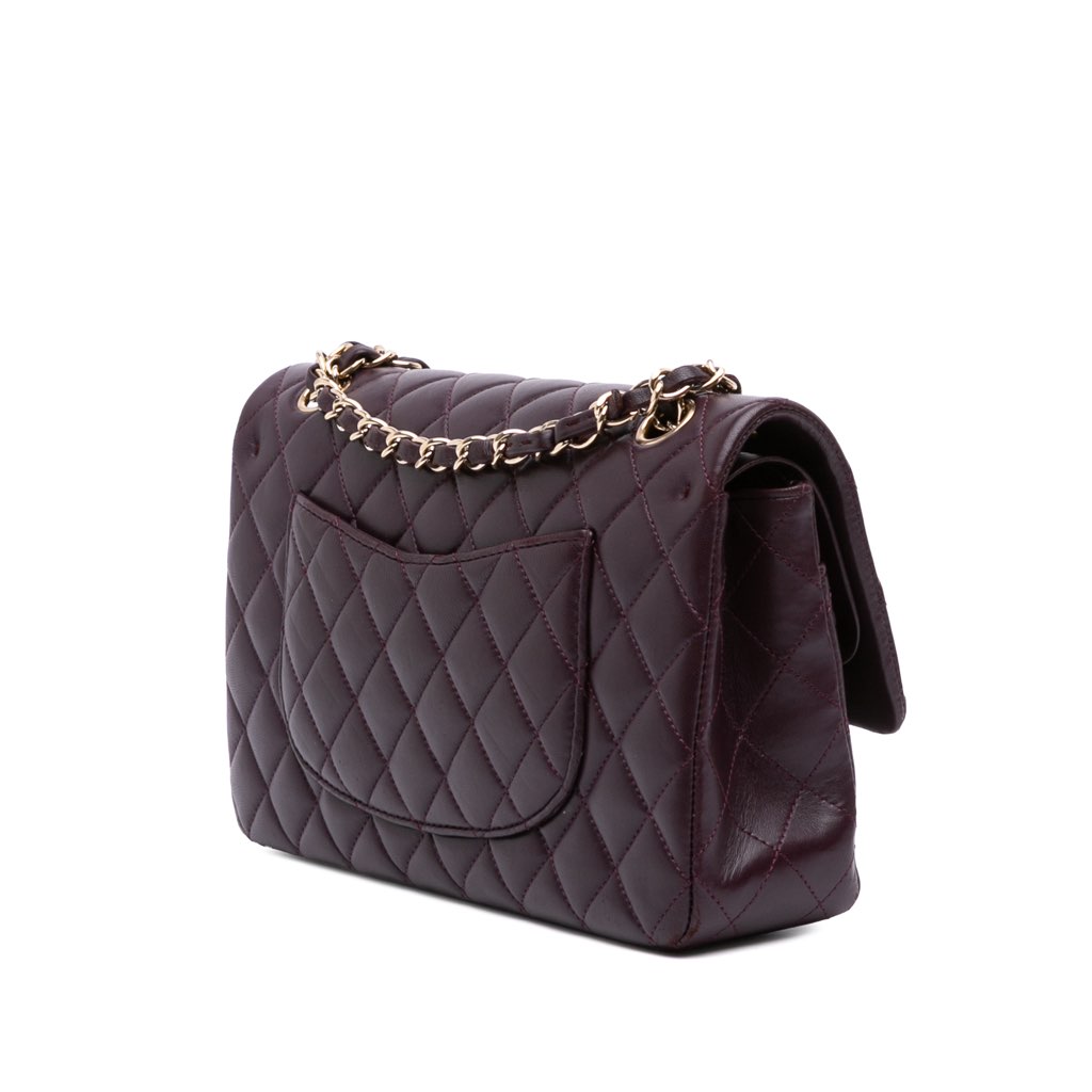 Chanel Medium Classic Lambskin Double Flap - 2