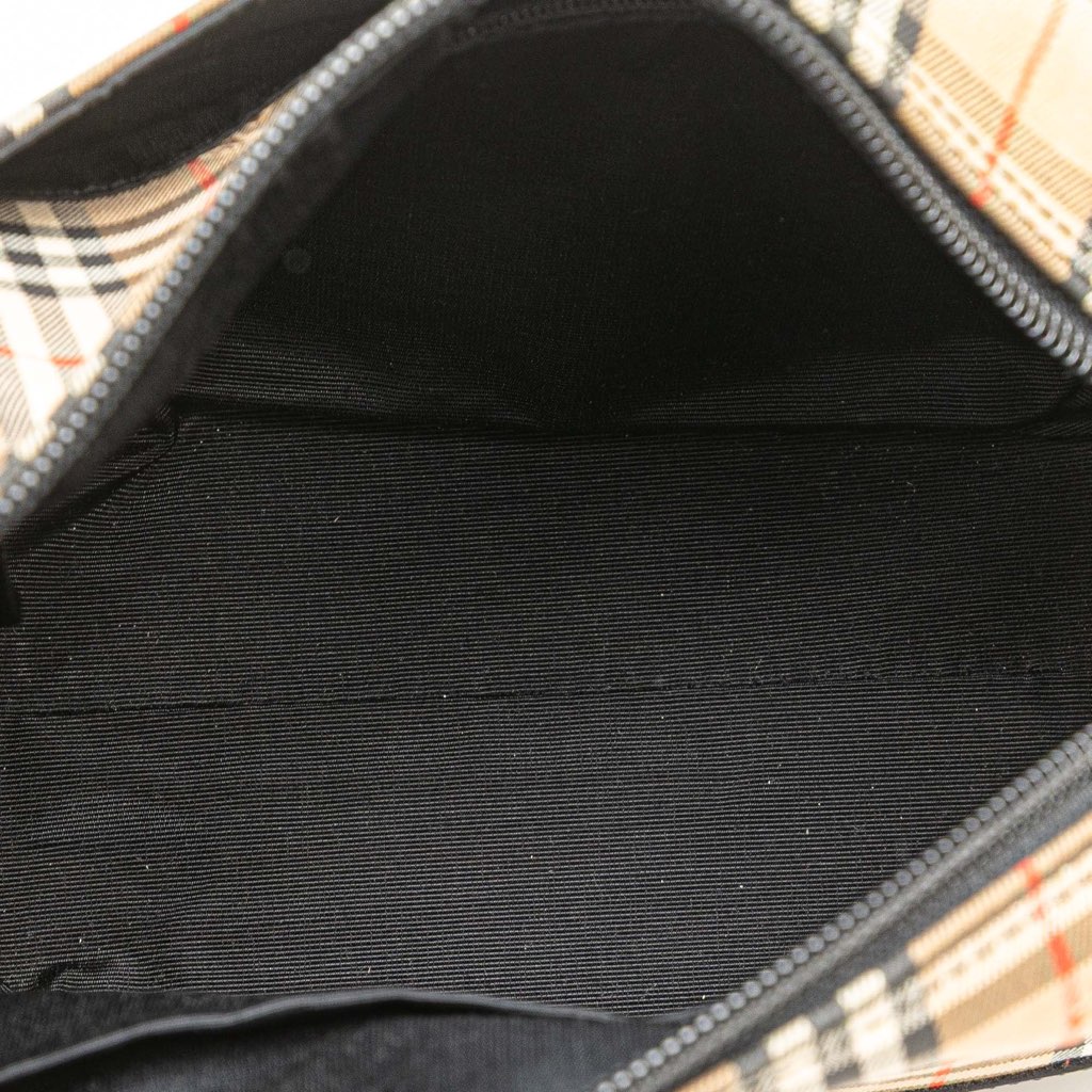 Burberry Haymarket Check Canvas Shoulder Bag - 4