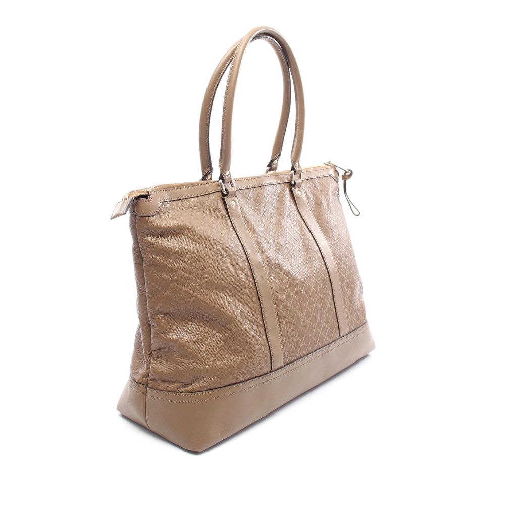 Gucci Diamante Leather Tote - Back view